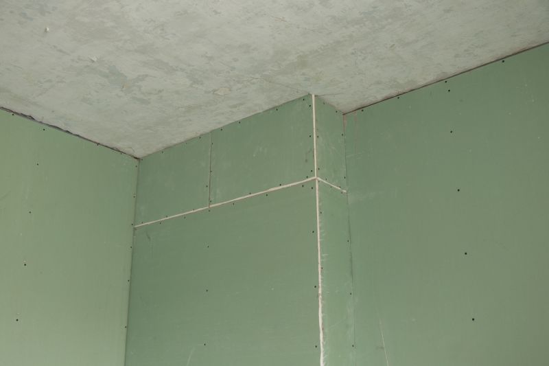 Drywall with Finished Corners
