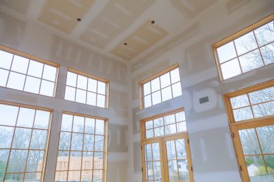 Drywall in a Modern Interior